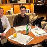 raghav chadha with rishi sunak and tony abbott