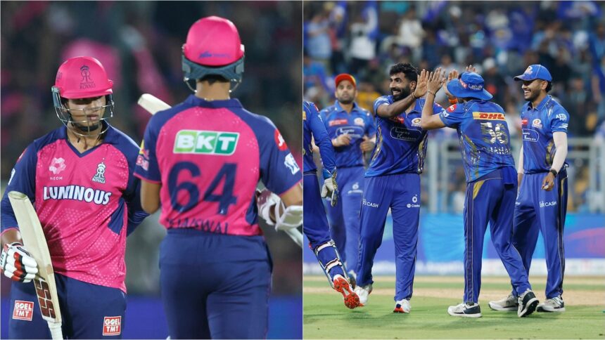 IPL 2025, RR vs MI Live Cricket Streaming