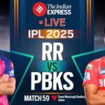 IPL 2025, RR vs PBKS Live Cricket Score