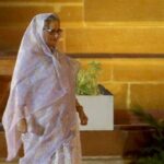 File photo of Sheikh Hasina. Her party, Awami League, has now been banned in Bangladesh | Photo: Praveen Jain, ThePrint