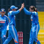 Indian Women's team in action against Sri Lanka during ODI Tri-Nation Series. (PHOTO: BCCI Women)