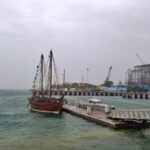 Indian Navy, Navy, Indian Naval Sailing Vessel, INSV Kaundinya, Kaundinya, stitched ship, Indian express news, current affairs