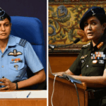 Wing Commander Vyomika Singh and Colonel Sofiya Qureshi address the media regarding Operation Sindoor in New Delhi on Wednesday | Praveen Jain | ThePrint