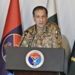 ISPR Director General Lieutenant General Ahmed Sharif Chaudhry , who announced that India struck 3 key Pakistan airbases | X