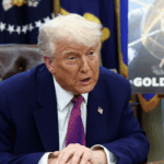 US President Donald Trump makes an announcement regarding the Golden Dome missile defense shield in the Oval Office of the White House in Washington D.C. | Reuters