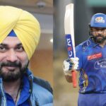 Navjot Singh Siddhu and Rohit Sharma