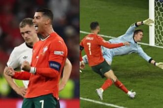 Cristiano Ronaldo Breaks Germany Jinx Scores 137th International Goal, Fires Portugal Into UEFA Nations League Final