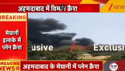 BREAKING: Plane Carrying 242 Passengers Crashes In Meghani Nagar In Ahmedabad | VIDEO