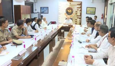 Air India Plane Crash: PM Holds Meeting With Officials At Ahmedabad Airport