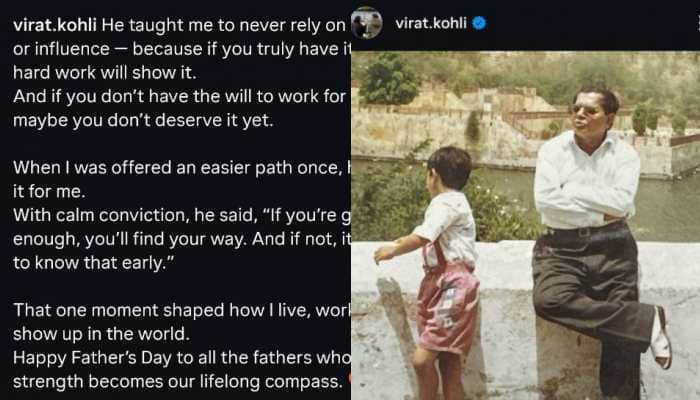 'If You’re Good Enough, You…': Virat Kohli Pens Heartfelt Note For His Late Father, Reveals Life-Changing Moment