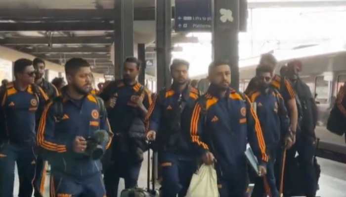 India vs England Test Series: Team India Reaches Leeds Ahead Of Headingley Opener Under Shubman Gill - Watch