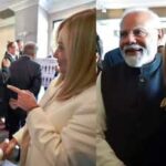 PM Modi And Italian PM Giorgia Meloni's G7 Meeting Moment Goes Viral