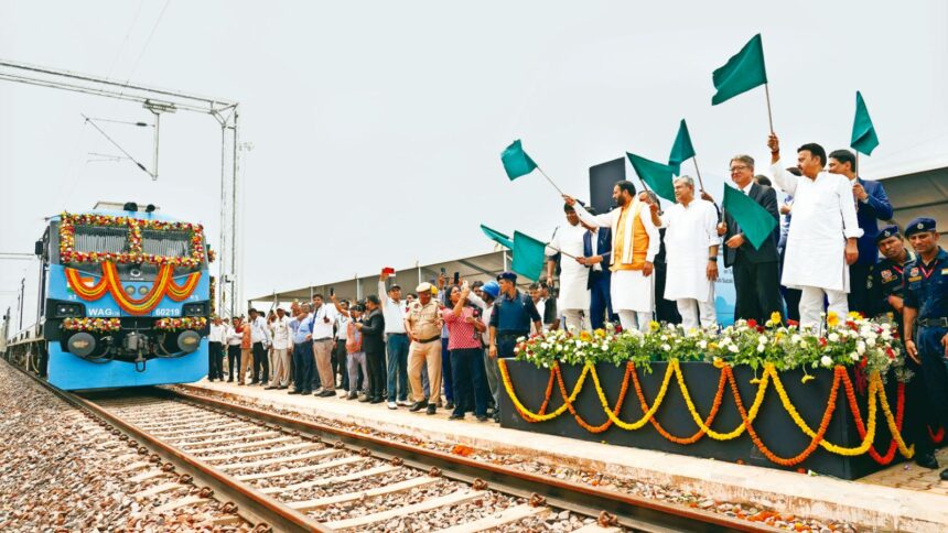 railway siding in Manesar, Manesar, Nayab Singh Saini, Maruti Suzuki India, Ashwini Vaishnaw, Indian express business, business news, current affairs