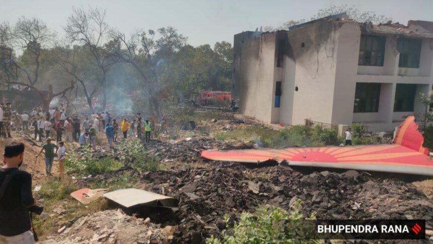 air india plane crash, ahmedabad, indian express