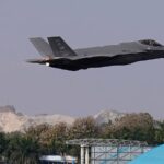 The British fighter jet will be returning to base on Sunday