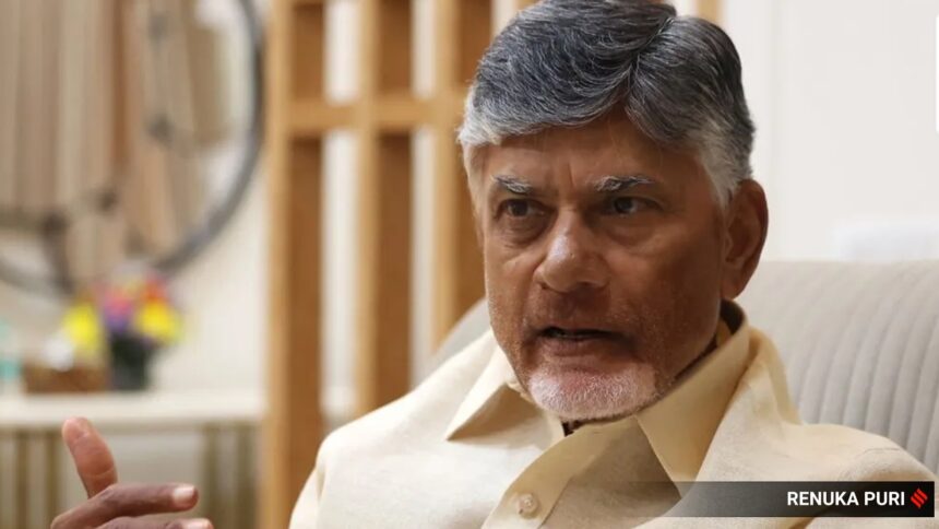 Andhra Pradesh Chief Minister N Chandrababu Naidu
