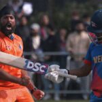 The Dutchmen and Nepal played out cricket's first-ever triple Super Over match in Glasgow. (Cricket Netherlands)