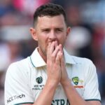 Mitchell Johnson on Josh Hazlewood