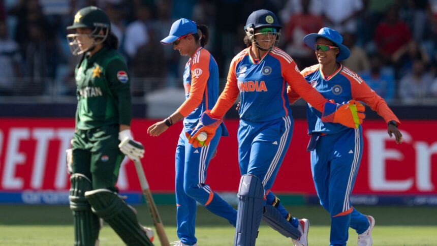 The ICC had said in December that matches involving India and Pakistan hosted by either country will be played at a neutral venue until 2027. (AP Photo)