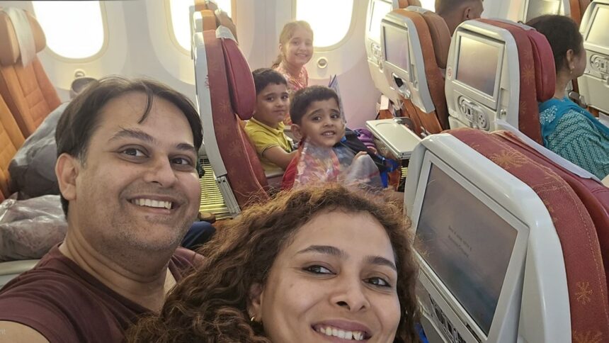A doctor couple and their 3 children clicked a selfie before new life chapter. Then, tragedy struck