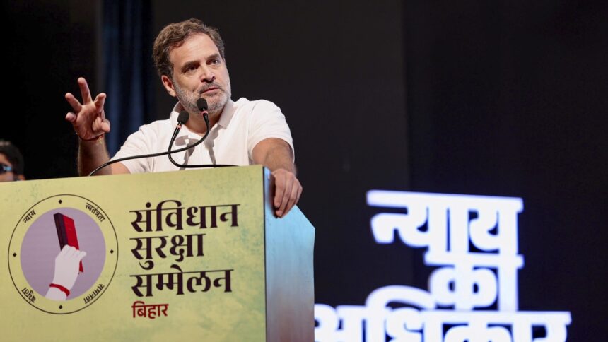 Modi remains silent on Trump ceasefire claim: Rahul in Bihar
