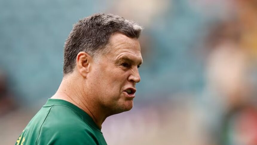 Rassie Erasmus saw it as a means to build a unified South African sports identity. (Reuters Photo)