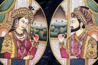 Shalimar, the legendary perfume by Guerlain, was inspired by the love story of Mughal Emperor Shah Jahan and Mumtaz Mahal. Discover the history behind this iconic fragrance. (Source: Wikimedia Commons)