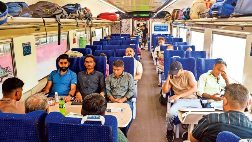 Vaishno Devi, Katra, Vaishno Devi pilgrims, Vaishno Devi Shrine, Katra-Srinagar train, Indian express news, current affairs
