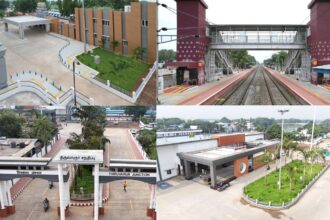 These stations have been modernised under the Amrit Bharat Station Scheme (ABSS).