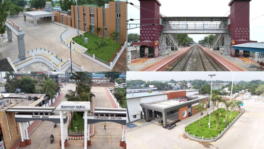 These stations have been modernised under the Amrit Bharat Station Scheme (ABSS).