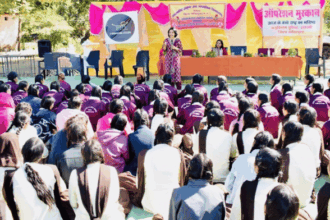 Samarpan, a non-profit organization working in the heart of rural India, to provide girls and women with reusable sanitary pads and health education. | Image : Samarpan