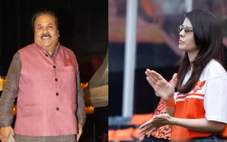 Rajeev Shukla and Kavya maran