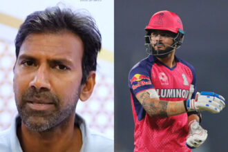 Laxmipathy Balaji and Riyan Parag