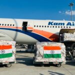 India delivers a 2.5-ton consignment of emergency medicines, medical disposables, kits and equipment to Kabul.
