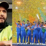 Shahid Afridi India T20 World Cup win