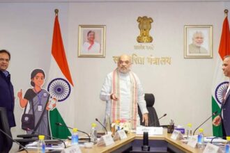 Shah unveils ‘Pragati’, ‘Vikas’ — mascots for Census 2027