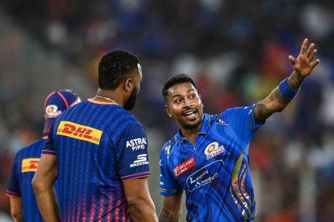 Hardik Pandya and Kieron Pollard plot Mumbai Indians' path to the final, Punjab Kings vs Mumbai Indians, IPL 2025, Qualifier 2, Ahmedabad, June 1, 2025