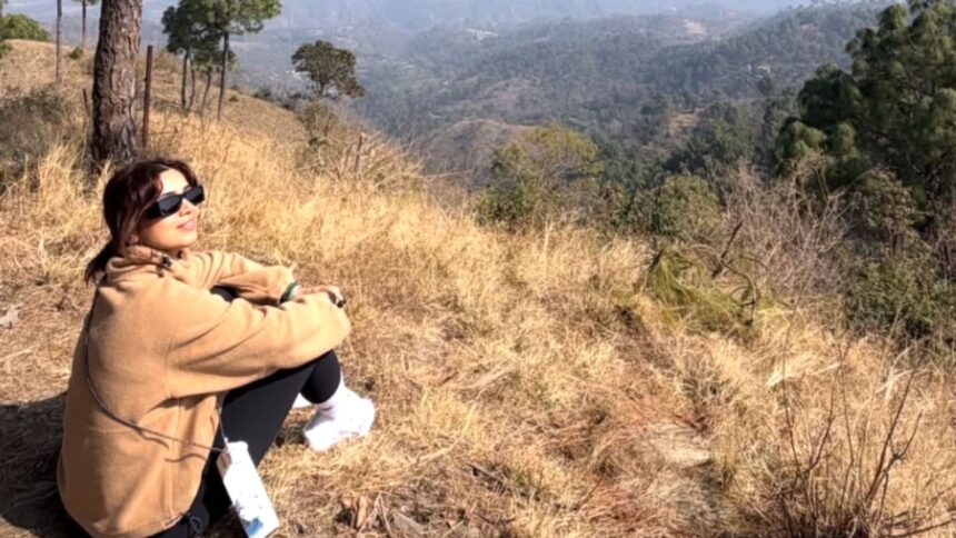 Bhumi Pednekar in Himachal Pradesh
