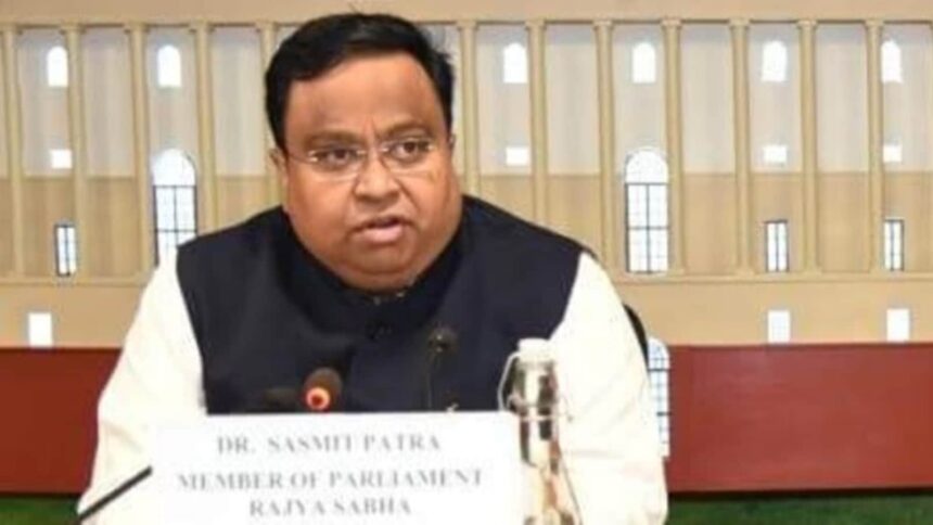 BJD MP Sasmit Patra resignation