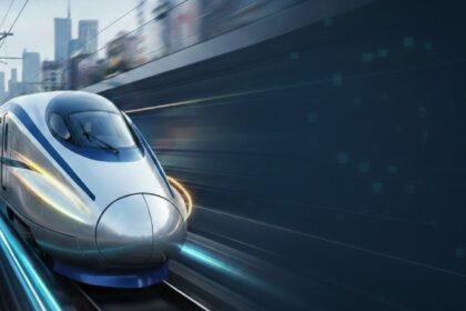 Presently, the construction on the country’s first high-speed rail corridor i.e. Mumbai-Ahmedabad bullet train network is in full swing. (Image generated using AI)