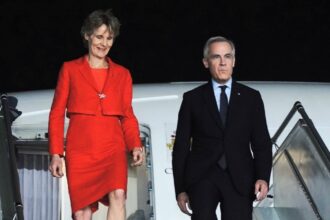 India Canada uranium deal, India Canada relations, Mark Carney India visit, Hardeep Singh Nijjar row, Justin Trudeau India allegations, MEA India Canada, India Canada trade ties, Khalistan separatist issue, Mark Carney vs Justin Trudeau, India Canada diplomatic reset, India Canada travel visa, Mumbai New Delhi bilateral talks, Trump trade policies India Canada, law-enforcement liaison mechanism, MEA Randhir Jaiswal Canada.