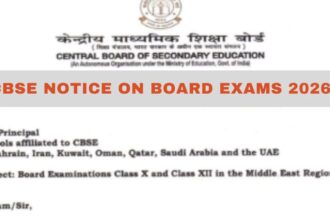 CBSE notice