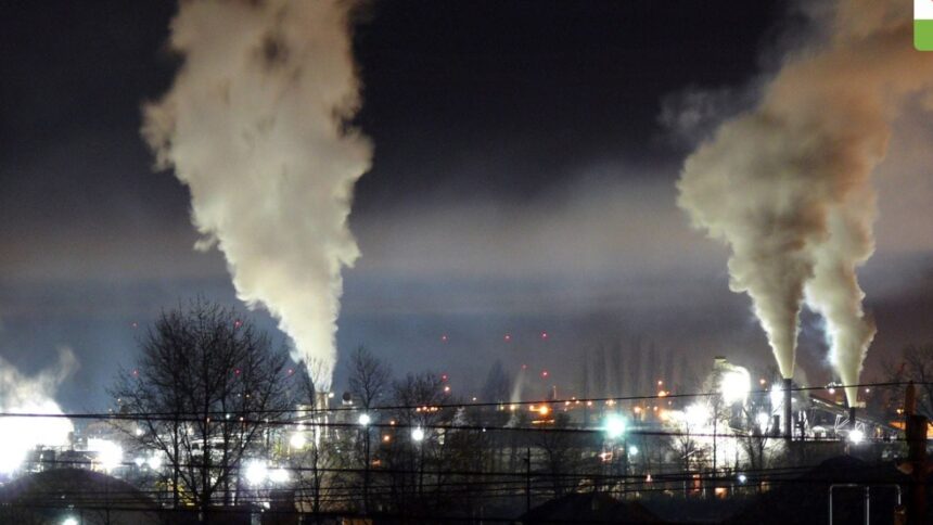 The slowdown was driven by lower power sector emissions and increased renewable energy, despite industrial growth.