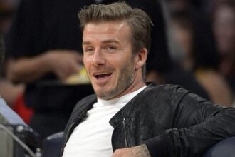 What happened to David Beckham's body after he stopped working out