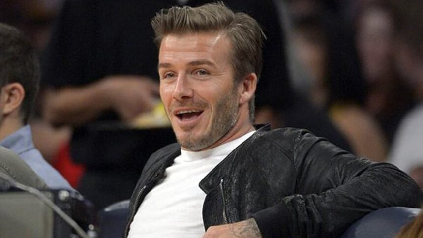 What happened to David Beckham's body after he stopped working out