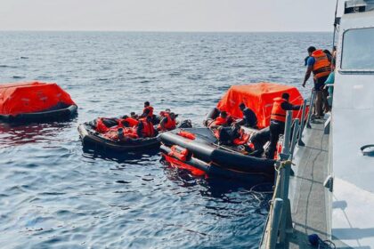 IRIS Dena sinking, Indian Navy SAR mission, Iranian warship torpedoed, US submarine attack, Indian Ocean maritime conflict, IRIS Dena distress call, MRCC Colombo, Galle Sri Lanka naval incident, long-range maritime patrol, India Iran naval relations, maritime search and rescue India.