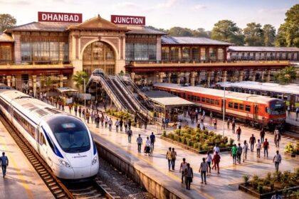 The station falls under the administrative control of Dhanbad Division of East Central Railway (ECR) zone. (Image generated using AI)