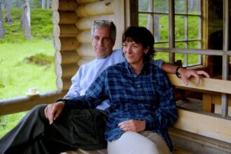 Jeffrey Epstein and his former girlfriend, Ghislaine Maxwell. (File Photo)