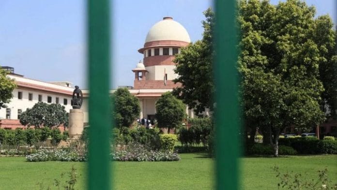 File photo of the Supreme Court of India | ThePrint/Manisha Mondal