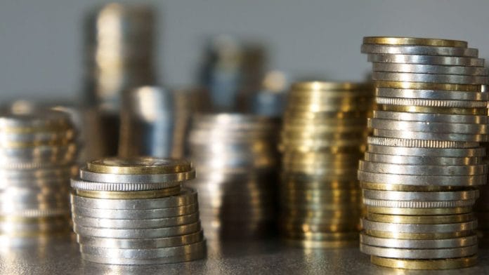 Stacks of coins, representing investment